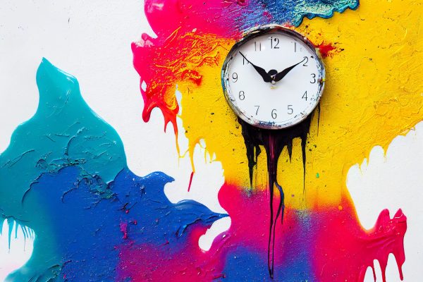round-clock-hanging-on-a-bright-multicolor-spashed-2025-02-09-20-09-04-utc